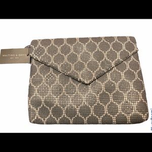 Wedding in Davis metal mesh shoulder clutch